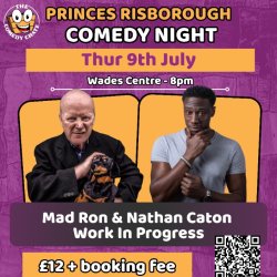 Live Comedy at The Wades Centre