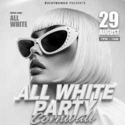ALL WHITE PARTY CORNWALL