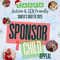 Sponsor a child Christmas grotto space  appeal