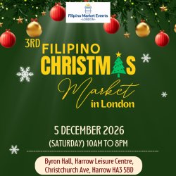 Filipino Christmas Market in London 2026