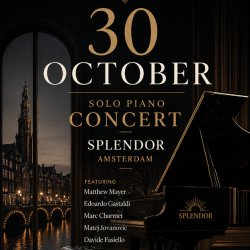 SPLENDOR Amsterdam - solo piano concert