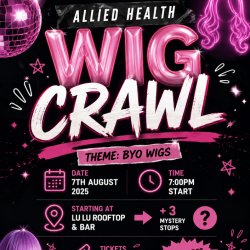 Allied Health Wig Pubcrawl