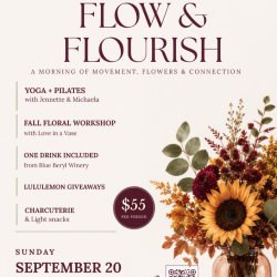 Flow & Flourish at The Blue Beryl Winery
