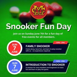 The Mildmay Club - Snooker Fun Day (FAMILY SNOOKER)