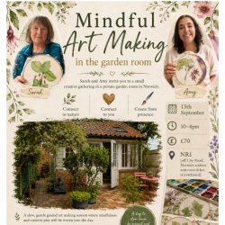 Mindful Art Making in The Garden Room