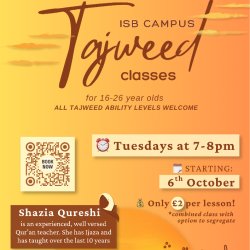ISB Campus Tajweed Class