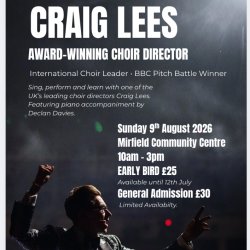 Choir Masterclass with Craig Lees