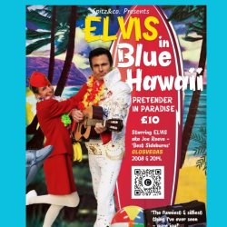 Elvis in Blue Hawaii at Clyro Village Hall