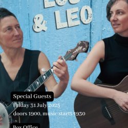 July's Last Friday is Lou and Leo