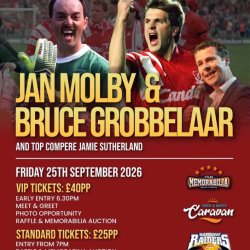 Anfield Favourites - Jan Molby & Bruce Grobbelaar