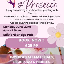 A Paint and Prosecco painting evening