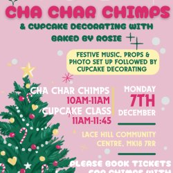 Cupcake Decorating with Cha Char Chimps