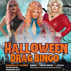 Halloween Drag bingo