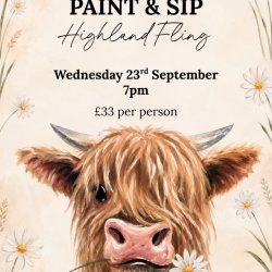 Paint & Sip - Highland Fling