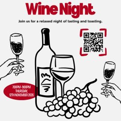 Java and Jazz Wine and cheese night