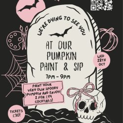 Pumpkin Paint & Sip