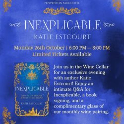 The Penventon Book Club | An Evening with Author Katie Estcourt: Inexplicable