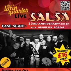Latin Quarter LIVE - 23rd Anniversary Cuban Band Night with Conjunto Malecón