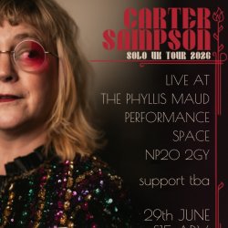 CARTER SAMPSON 'The Queen of Oklahoma' live at THE PHYLLIS MAUD