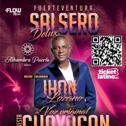 SALSERO DELUX // CON JHON LOZANO ( EX GUAYACAN) // FUERTEVENTURA