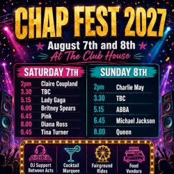 Chap Fest 2027