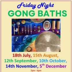 Friday Night Gong Bath at Northolme Community Centre 7-8pm