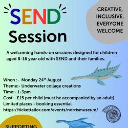 SEND Session – Underwater Collage Creations