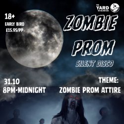 Join in the fun - Halloween Zombie Prom Silent Disco