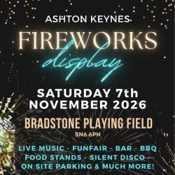 Ashton Keynes Fireworks Display!
