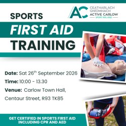 Sports First Aid - Sat 26th September