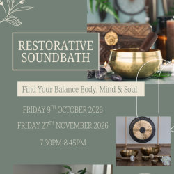 Crystal Singing Bowl Soundbath and Herbal Tea
