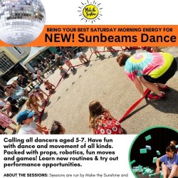 Sunbeams Dance - Fun Saturday morning dance for ages 5-7