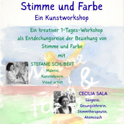Stimme und Farbe- ein Kunstworkshop