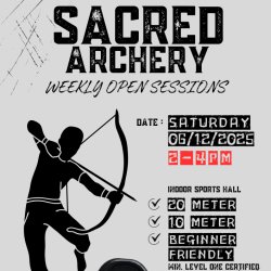 Sacred Archery – Saturday Open Sessions - Slough