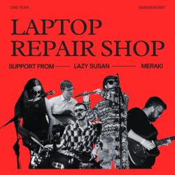 Laptop Repair Shop w/ Lazy Susan & Meraki