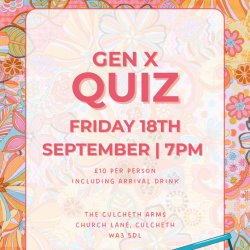 Gen X Quiz Night