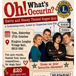 A Gavin and Stacey Themed Supper Quiz