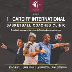 Image for 1st Cardiff International Coaches Clinic, with Emiliano Rey, Felipe Coello, Krumesh Patel and David Torrescusa