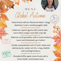 Global Autumn 5-Course Tasting Menu
