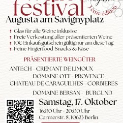 Weinfestival #3 Augusta am Savignyplatz