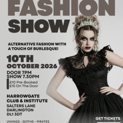 Pre-Loved Fashion Show with a touch of Burlesque