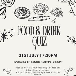 Food & Drink Quiz Night