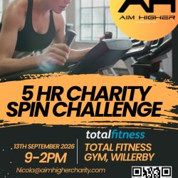 5 hour Charity Spinathon