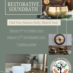 Crystal Singing Bowl Soundbath and Herbal Tea