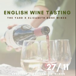 Festive English Wine Tasting