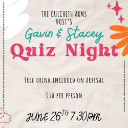 Gavin & Stacey Quiz Night