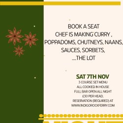 Supper Club - Curry Night!