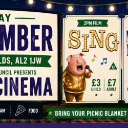 London Colney Parish Council presents: Outdoor Cinema
