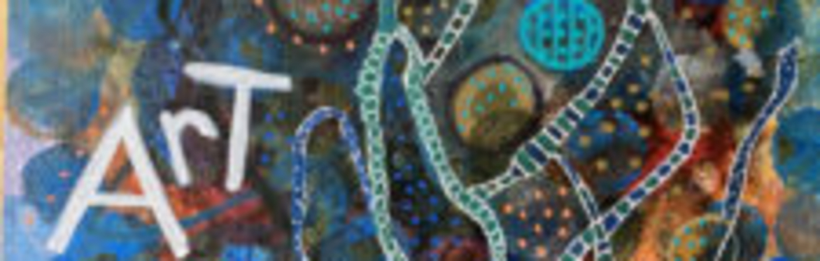 The Art of Letting Go artistic poster banner for the Art of Letting Go Art Workshop