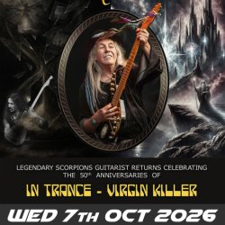 ULI JON ROTH – VIRGIN KILLER 50TH ANNIVERSARY TOUR 2026